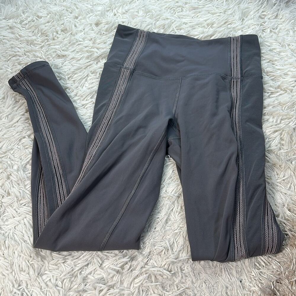 Lululemon Power Lines Pant *28" Titanium / Dark Chrome